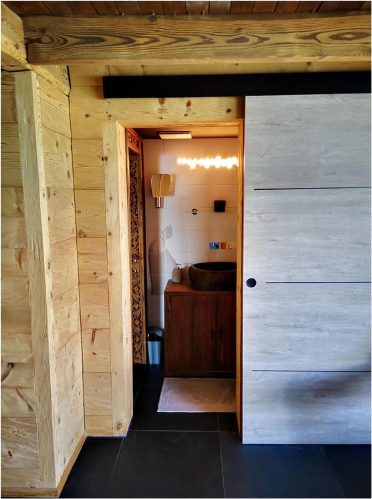 Chalet With View Of The Mountains And The Thun Lake Sigriswil Eksteriør billede