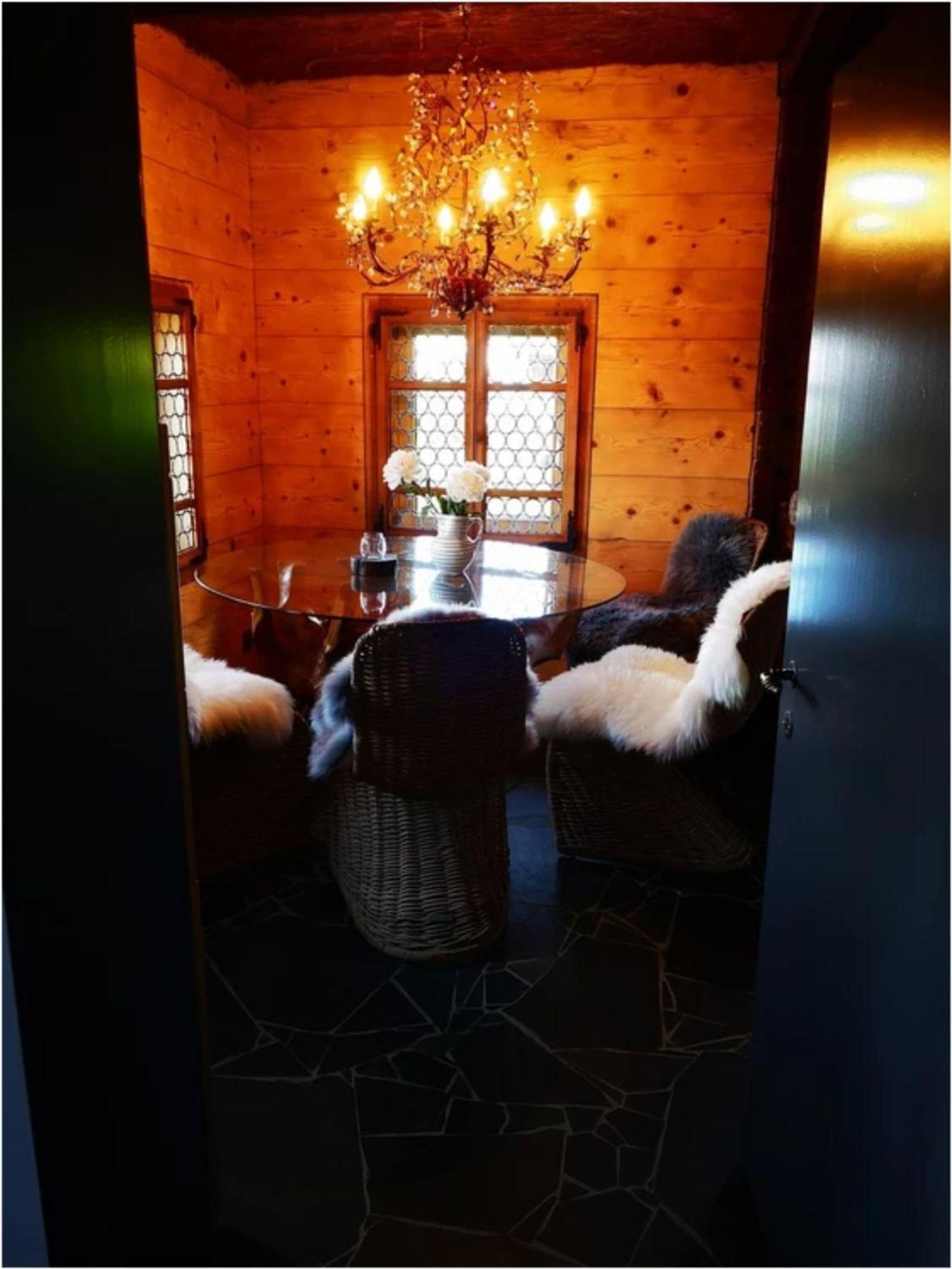 Chalet With View Of The Mountains And The Thun Lake Sigriswil Eksteriør billede